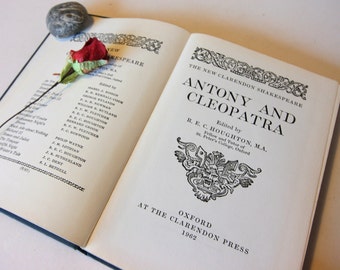 Antony and Cleopatra William Shakespeare 1962 Vintage pocket book English Literature Classic books