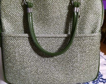 Vintage Green Lady Baltimore Bowling Bag Carry on Luggage
