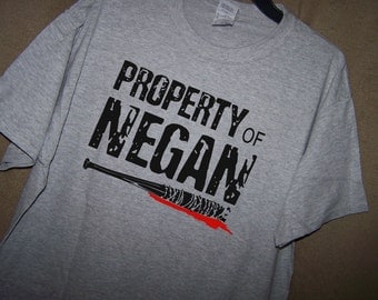 The Walking Dead PROPERTY OF NEGAN Tshirt
