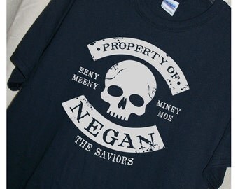 Walking Dead PROPERTY OF NEGAN Tshirt