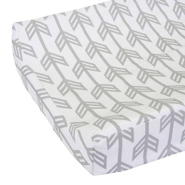 Gray Arrow Changing Pad Cover