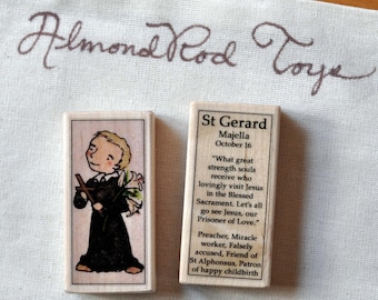 St Gerard Patron Saint Block