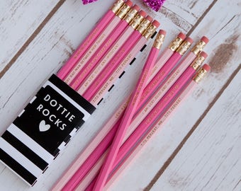 Naughty! Bridget Jones Pencils, Mr..... Fitzherbert. Set of 6