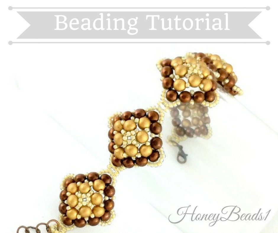 Pdf-file Beading Pattern Round Squares By Honeybeads1official