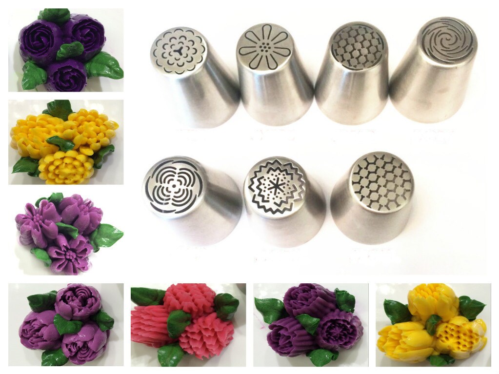 Russian Flower Tip Russian Piping Nozzle Russian Icing