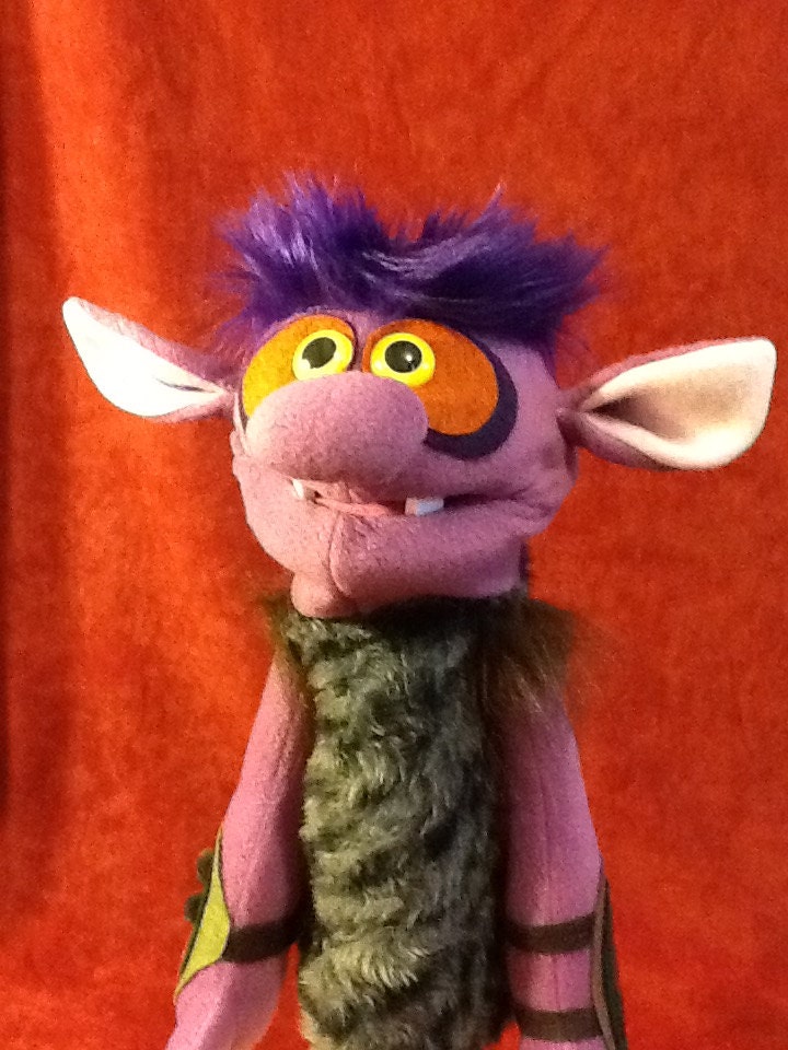 troll hand puppet