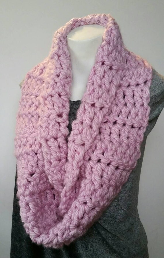 Items similar to Chunky Crochet Scarf on Etsy