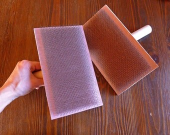 Hand carders 94 tpi, wool and other fibers processing, hand cards, full size, spinning and felting