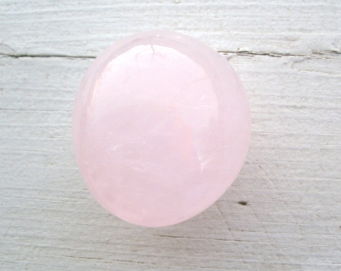 Rose Quartz Crystal Freeform Polished Palm Stone, unique and individual OOAK, decor, display, collection, gifting, healing energies