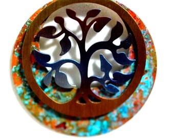 Family Tree Necklace - Tree of life - mothers gift - patina jewelry - tree of life pendant - tree necklace - tree charm - new mom gift