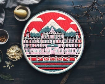 The Grandest of Budapests Patch | Sew On | Embroidered | Patches for Jackets | 2.75" (Free Shipping US)