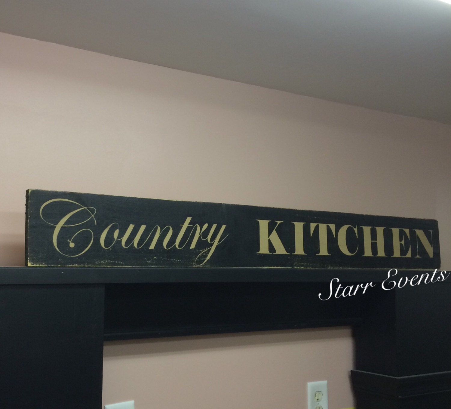 Country Kitchen sign. Rustic kitchen sign. Country signs.
