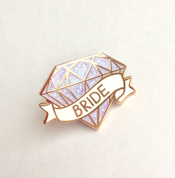 Bride Lapel Pin