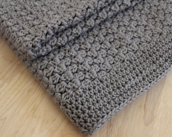 PATTERN - Easy crochet baby blanket pattern