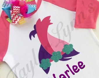 Trolls birthday shirt, trolls birthday, poppy troll shirt, poppy shirt, trolls shirt, trolls shirt, girls shirt