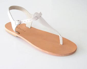 Mens t strap sandals | Etsy