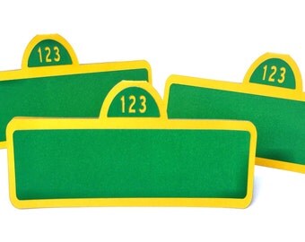 Sesame Street Food Tent Cards - Sesame Street Place Cards - Sesame Street Sign - Sesame Street Birthday