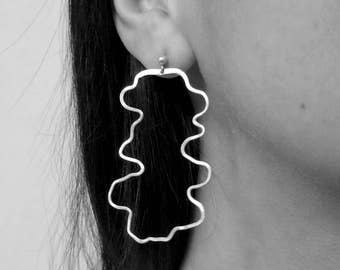 Wave earrings