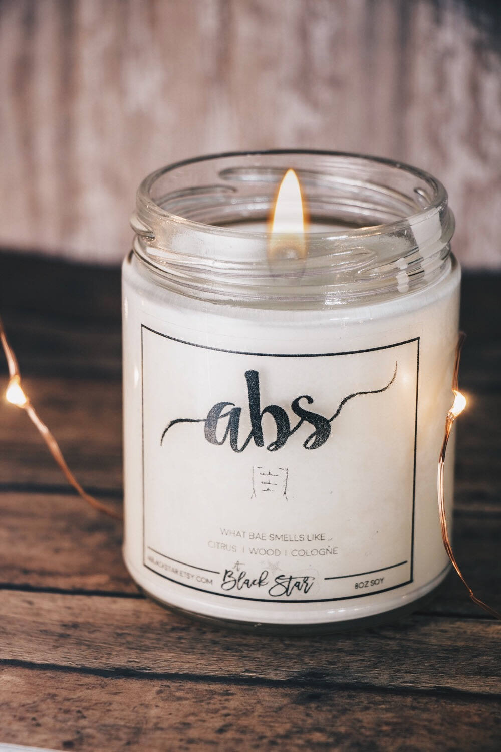 Cologne Soy Candle Men's Candle Man Candle Gifts for