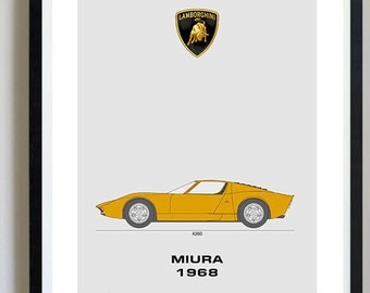 Чертежи lamborghini miura