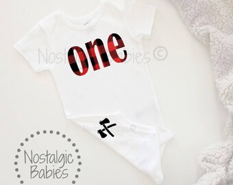 Lumberjack first birthday shirt, Lumberjack birthday, Woodland birthday Boy first birthday, Buffalo Plaid birthday lumberjack first birthday