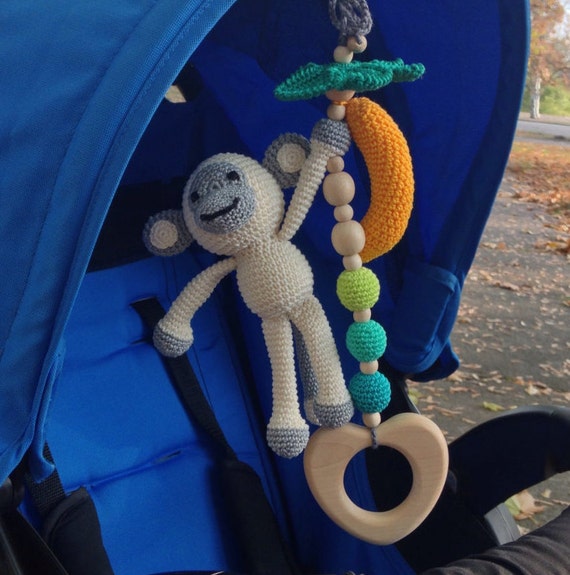 monkey car seat toy