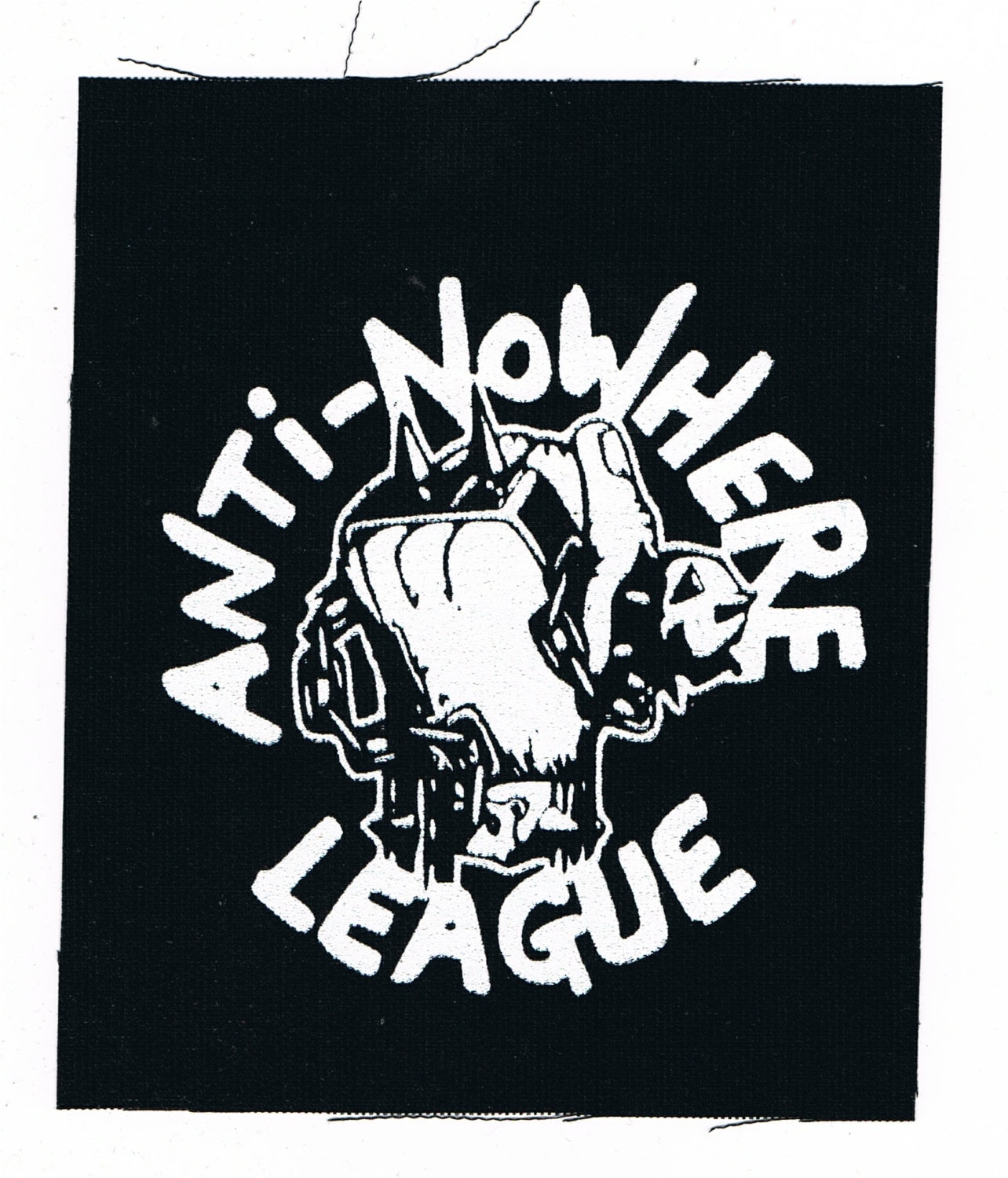 Anti Nowhere League Punk Band Patch