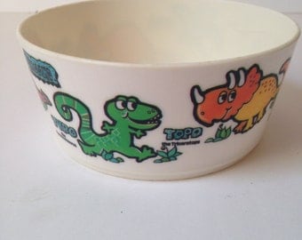 bowl head dinosaur