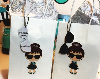 Breakfast At Tiffany's Inspired Tags