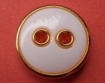 White Gold 14 mm (1898) button blouse buttons 12 small buttons
