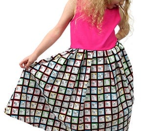 Twirly Pocket Dress Chemistry Princess Periodic Table