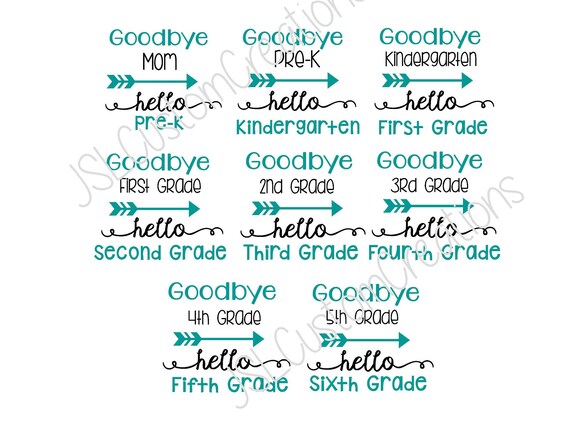 Download Items similar to Goodbye Hello SVG, EPS, DXF, Png Files ...