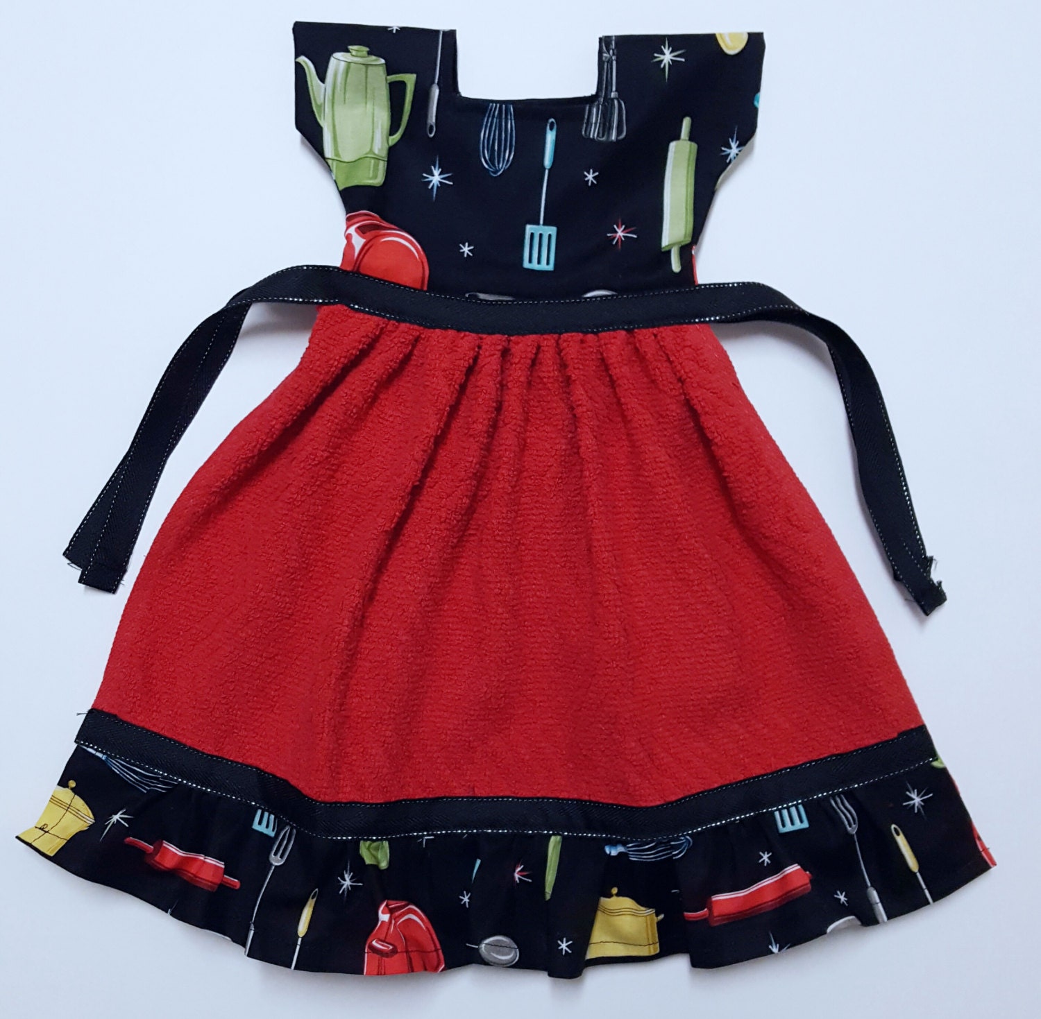 Hanging kitchen towel towel dress retro kitchen retro