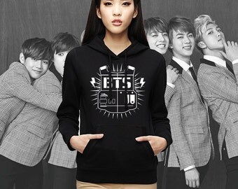 BTS Bangtan Boys Hoodie Front back Name Jung kook Rap monster Jimin j hope Suga G dragon