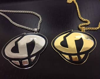 Pokemon Team Skull necklace, Guzma necklace, Team Skull key chain, team skull costume, pokemon necklace, pokemon cosplay, pokemon costume,