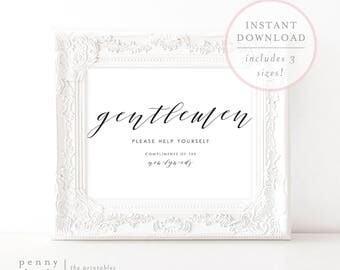 Wedding Bathroom Sign. Wedding Mens Room Sign. Bathroom Signage. Bathroom Sign. Wedding Bathroom Print. Wedding Bathroom Sign. (SH)