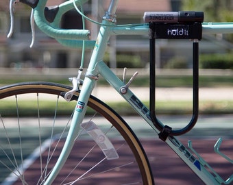 BIKE LOCK HOLDER (The Huldit) For U-locks & Cable Locks!