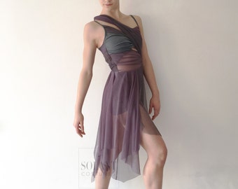 Contemporary/ Lyrical Dance Costume "Inside Out"