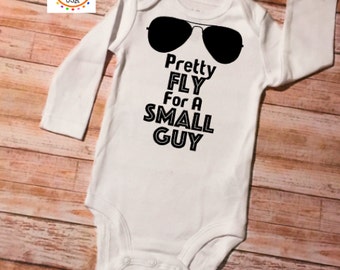 Funny Onesie, Funny Baby Onesie for Boys, Pretty Fly Onesie, Baby Shower Gift, Baby Boy Onesie, Funny Boy Onesie, Baby Boy Gift