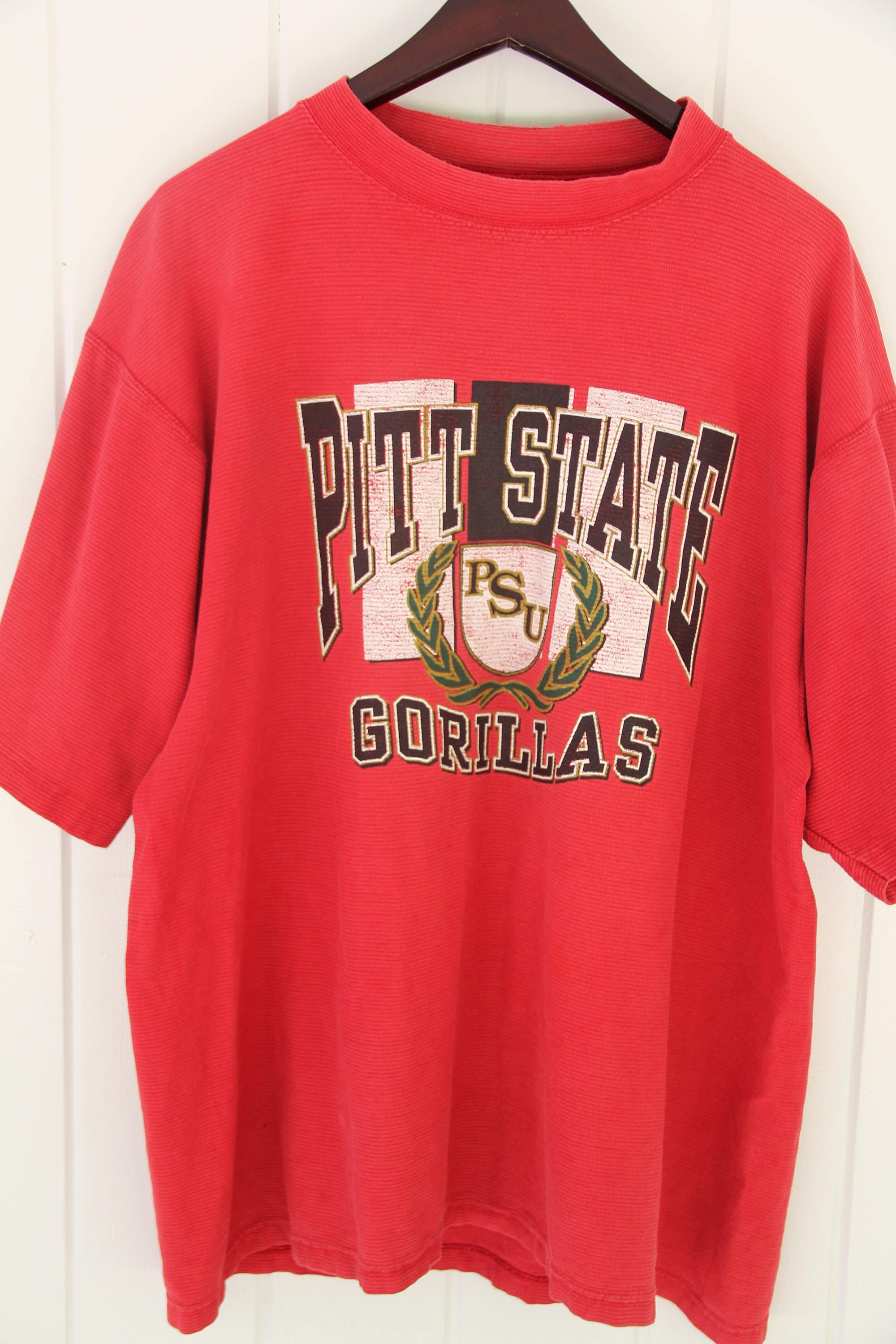 80's Vintage PITT STATE Gorillas T-Shirt Pittsburg State