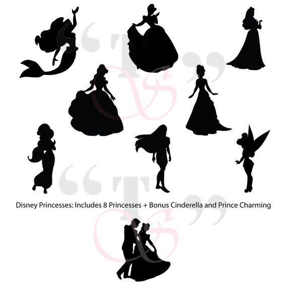 Download NEW! Disney Princess svg file for Cricut, Silhouette, and ...