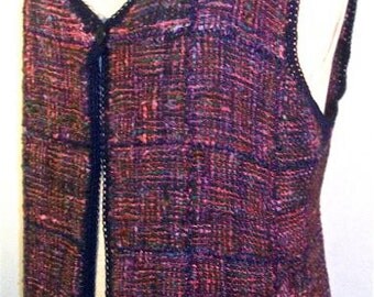 Pin Loom Weaving Basic Vest Pattern Zoom Loom Squares Custom Design