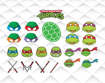 Teenage Mutant Ninja Turtles SVG for Cricut and Silhouette