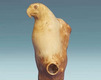 Wooden Eagle, eagle decor, wood eagle, wood art, wood bird, handmade wood bird, hand carved eagle, eagle wood sculpture, wood eagle carving