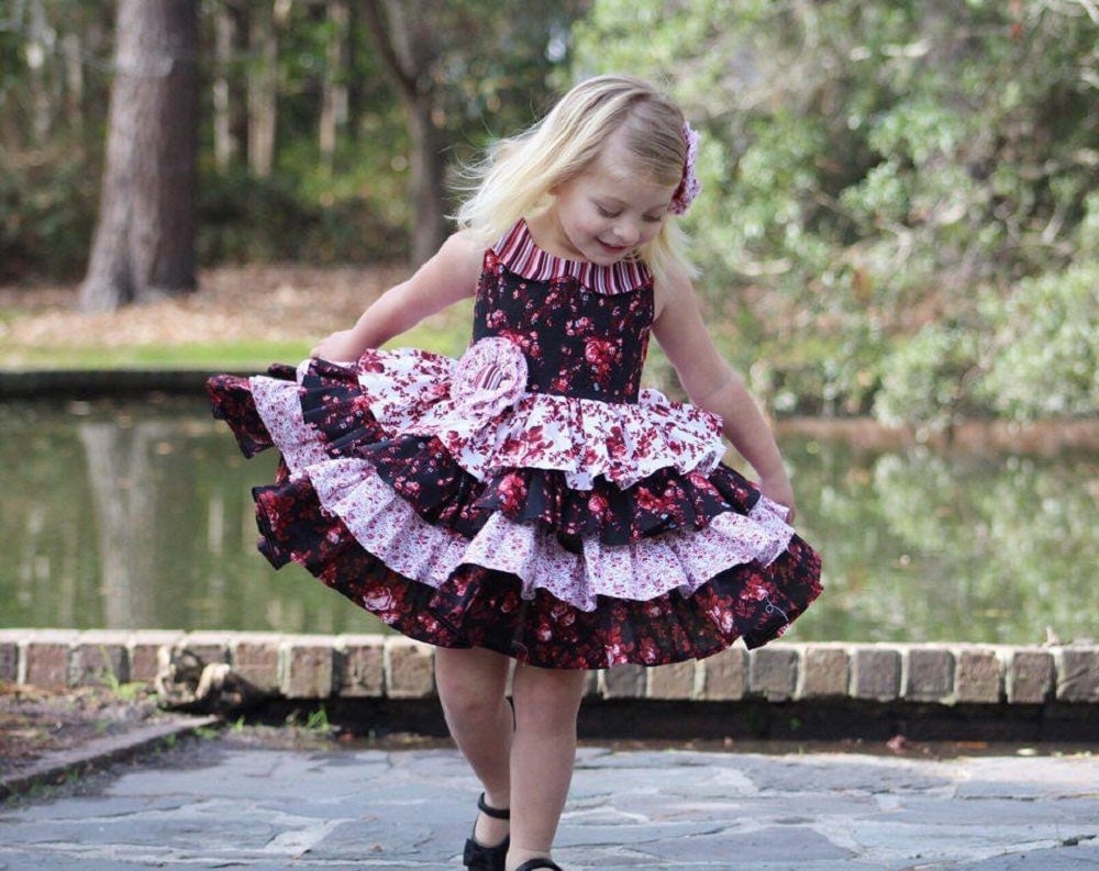 Little Girl Ruffle Dress Baby Dress Toddler Girl Clothes