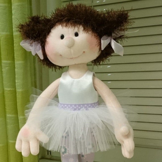 stuffed ballerina doll