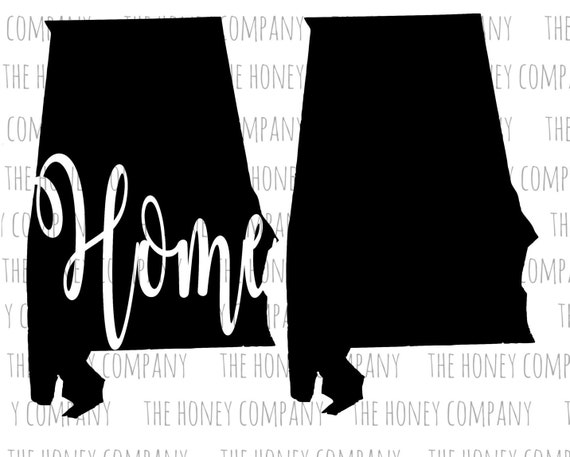 Free Free 100 Home Alabama Svg SVG PNG EPS DXF File