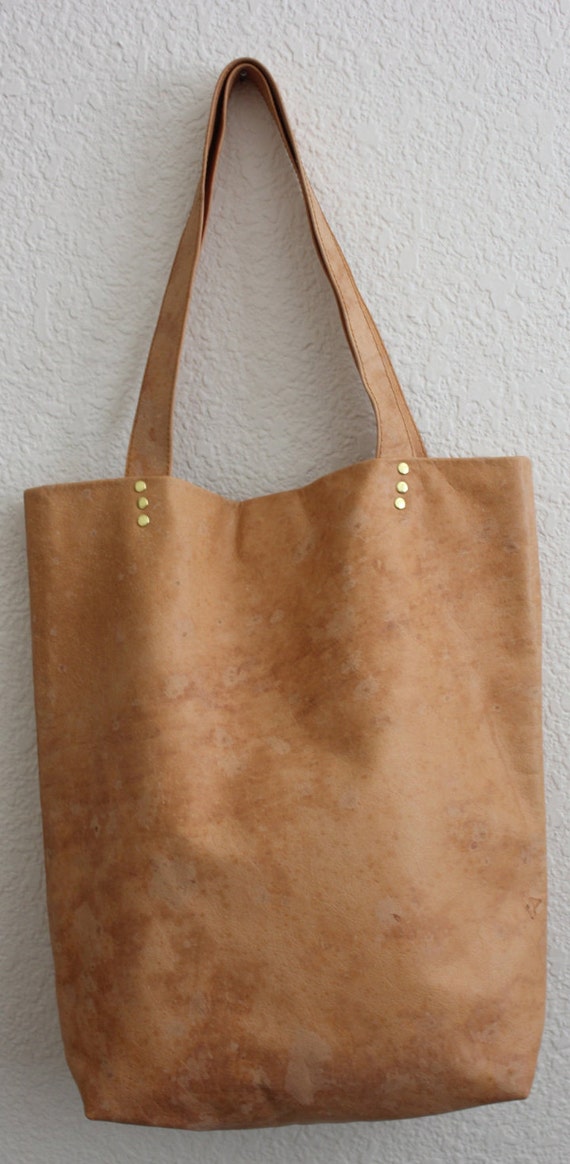 vegetable tanned bag