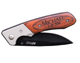 Personalized Knife, Best Man gift, Valentines gift for Him, Gifts for Husband, Pocket Knife, Mens Personalized, Boyfriend Gift, Gift for Dad
