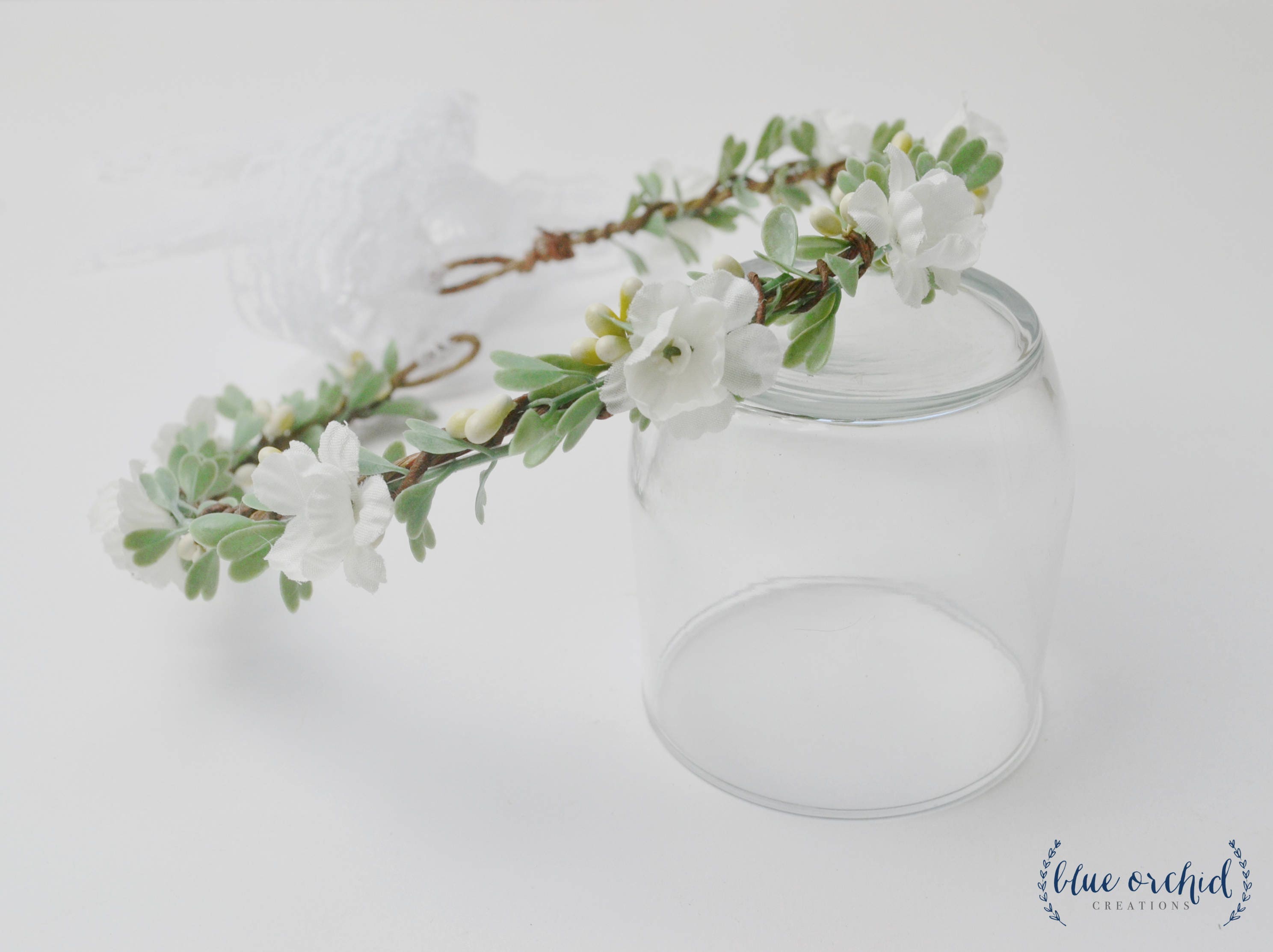 Flower Crown Silk Flower Crown Leaves Artificial Flower